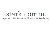Logo von stark comm. Agentur für Kommunikation & Werbung